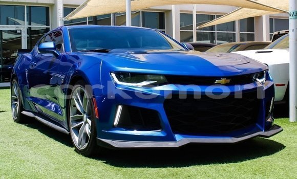 Buy Import Chevrolet Camaro Blue Car in Import - Dubai in Great Comore