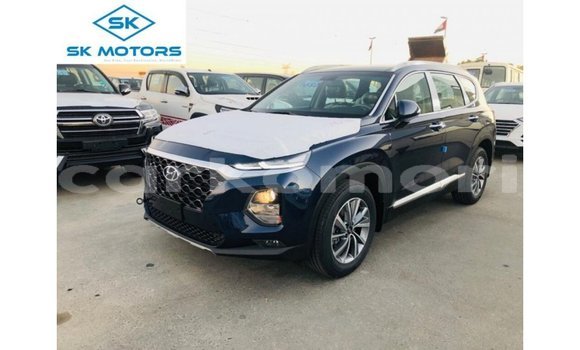 Buy Import Hyundai Santa Fe Blue Car in Import - Dubai in Great Comore