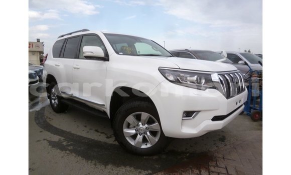 Buy Import Toyota Prado White Car in Import - Dubai in Great Comore